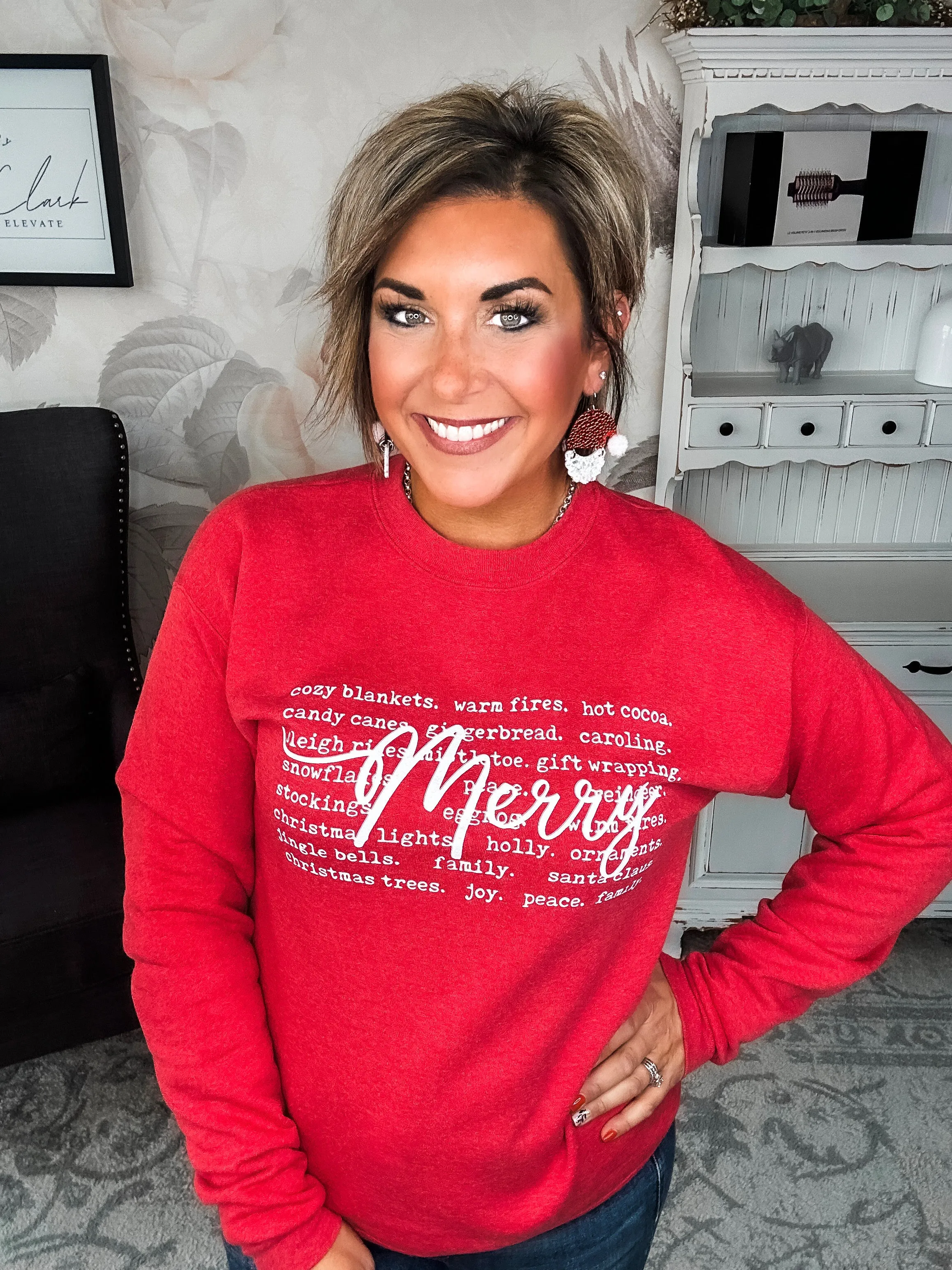 All Things MERRY Pullover Sweatshirt