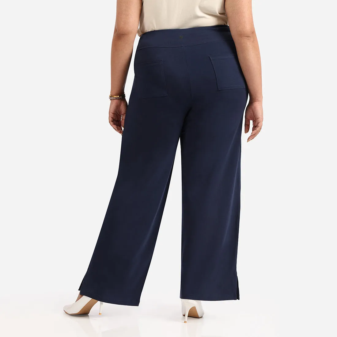 AM:PM Cotton Wide Legged Pants - Lite Tall