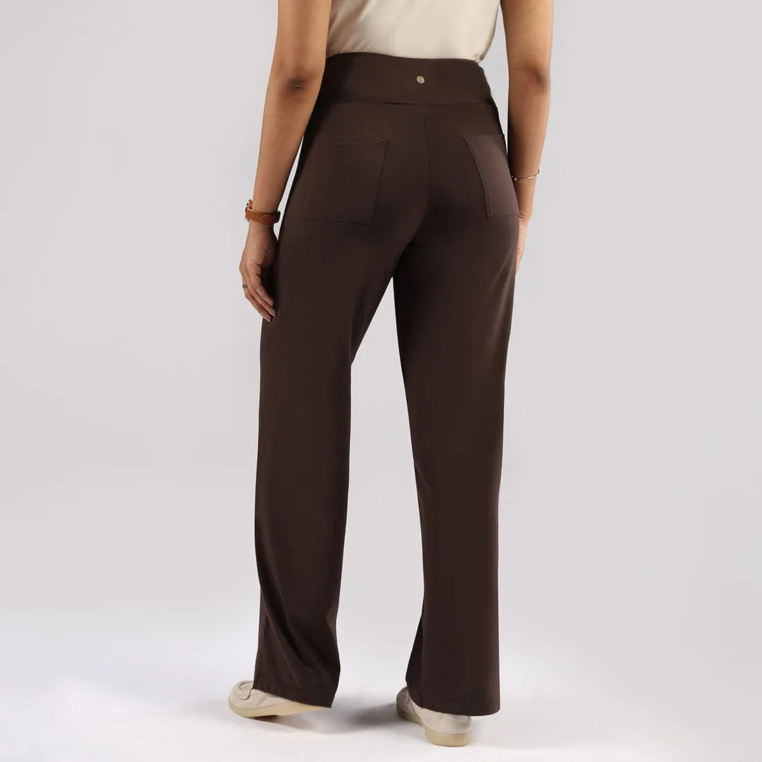 AM:PM Cotton Wide Legged Pants - Lite Tall