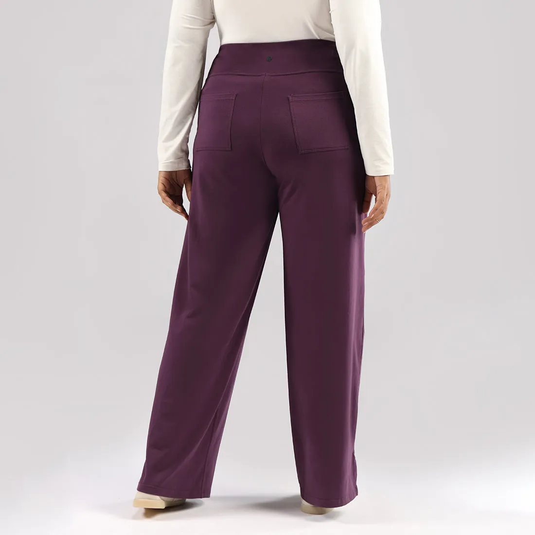 AM:PM Cotton Wide Legged Pants - Lite Tall