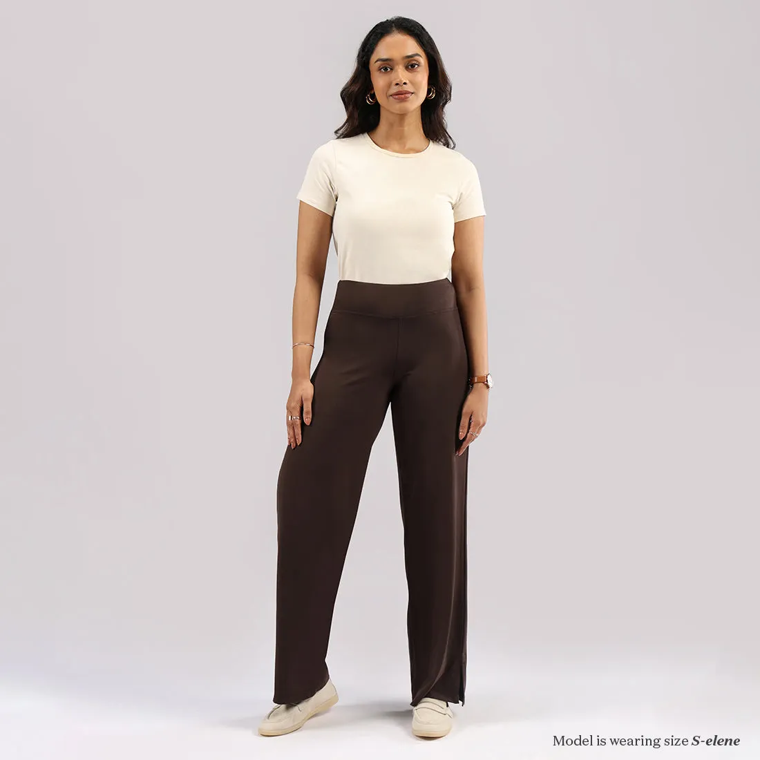 AM:PM Cotton Wide Legged Pants - Lite Tall