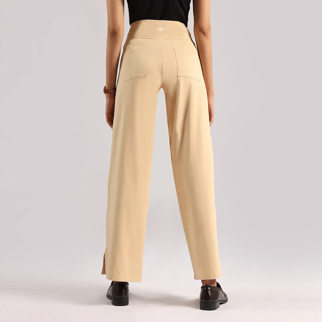 AM:PM Cotton Wide Legged Pants - Lite Tall