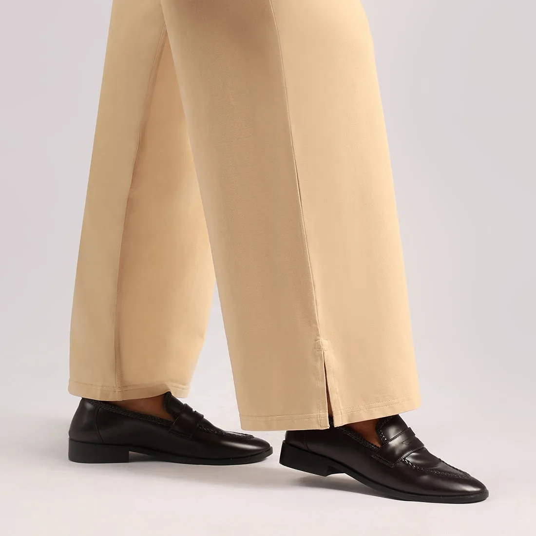 AM:PM Cotton Wide Legged Pants - Lite Tall