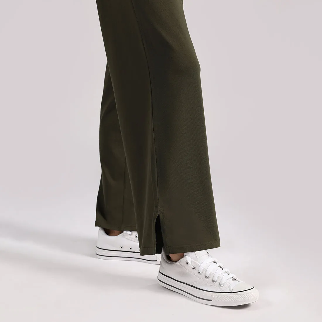 AM:PM Cotton Wide Legged Pants - Lite Tall