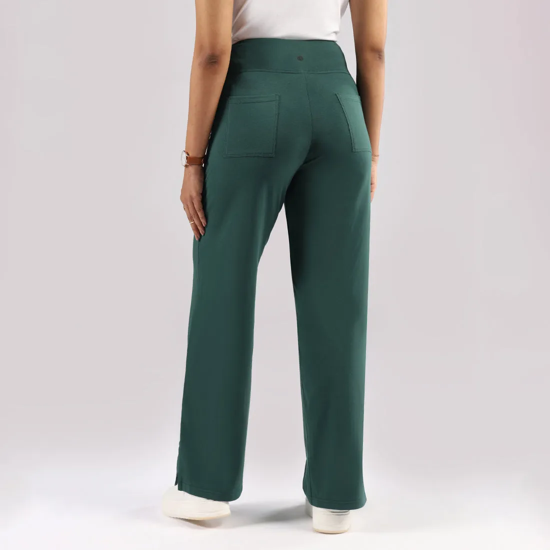 AM:PM Cotton Wide Legged Pants - Lite Tall