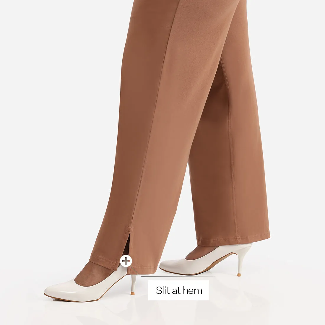 AM:PM Cotton Wide Legged Pants - Lite Tall