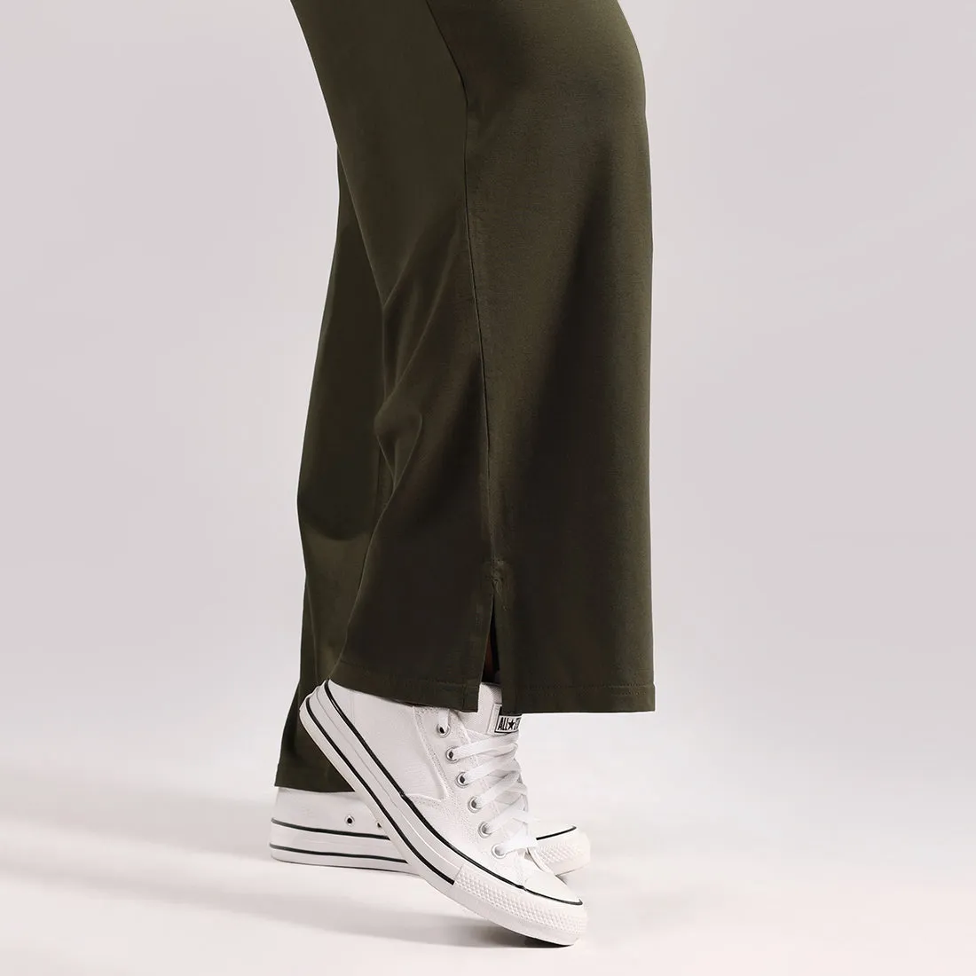 AM:PM Cotton Wide Legged Pants - Lite Tall