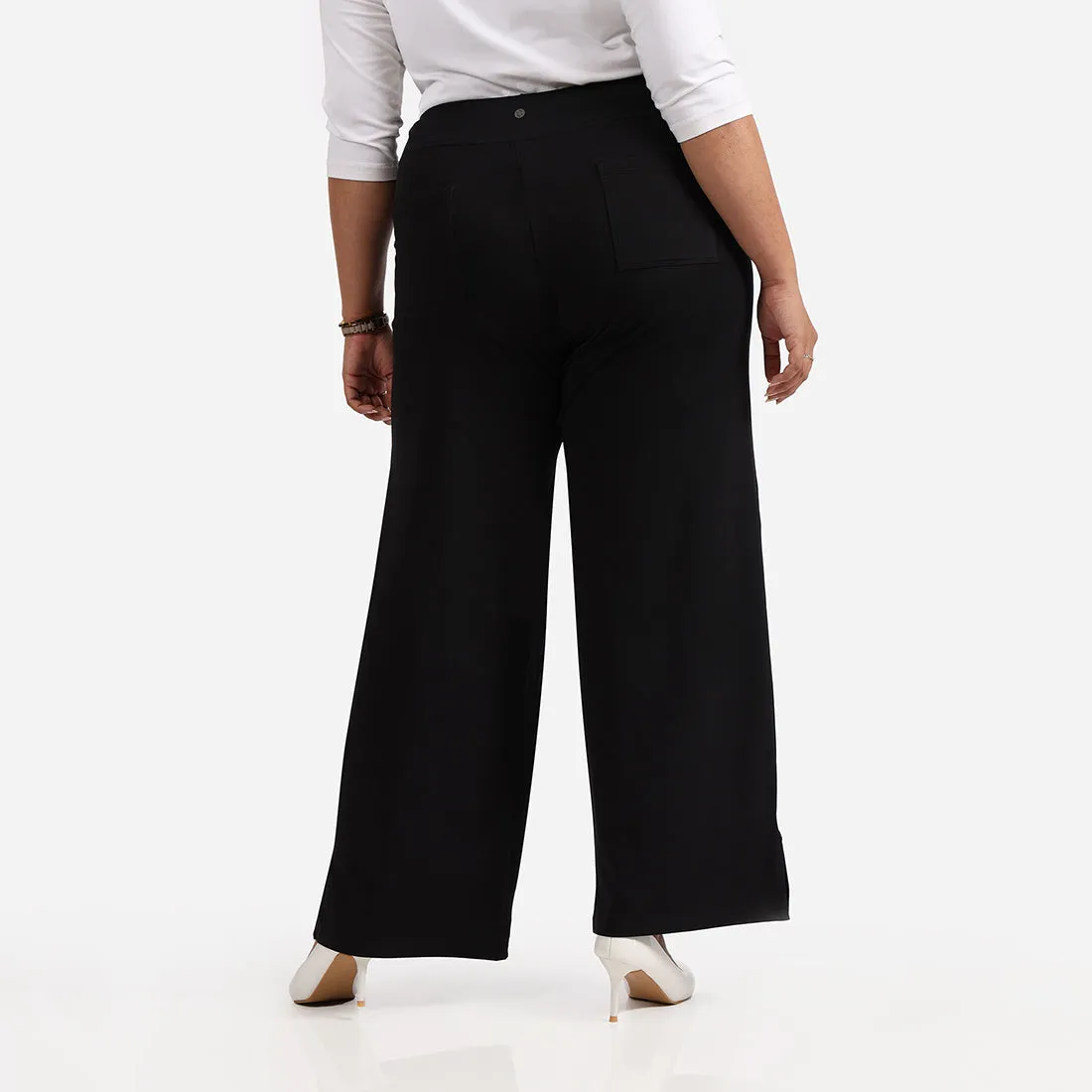 AM:PM Cotton Wide Legged Pants - Lite Tall