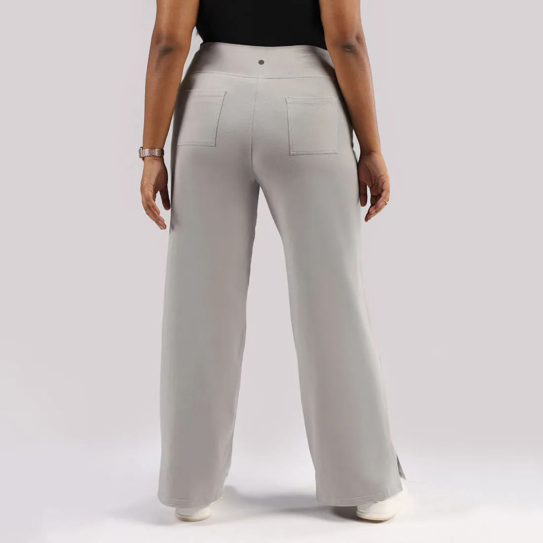 AM:PM Cotton Wide Legged Pants - Lite Tall