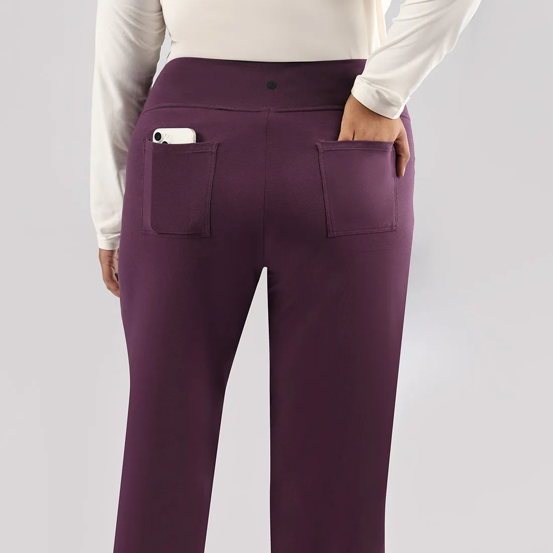 AM:PM Cotton Wide Legged Pants - Lite Tall