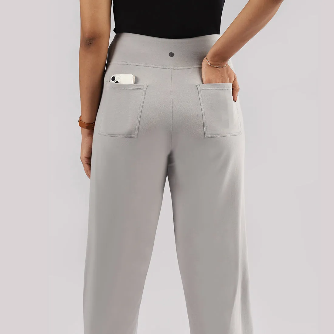 AM:PM Cotton Wide Legged Pants - Lite Tall