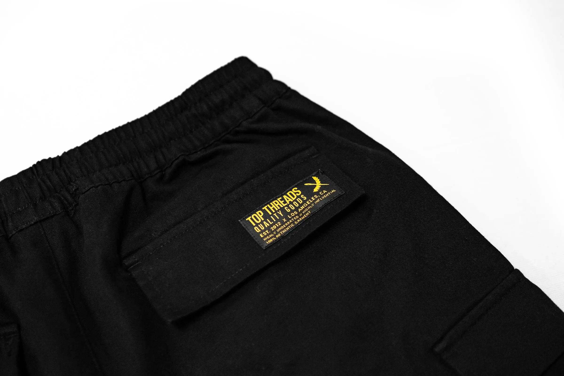 Cargo Shorts - Black