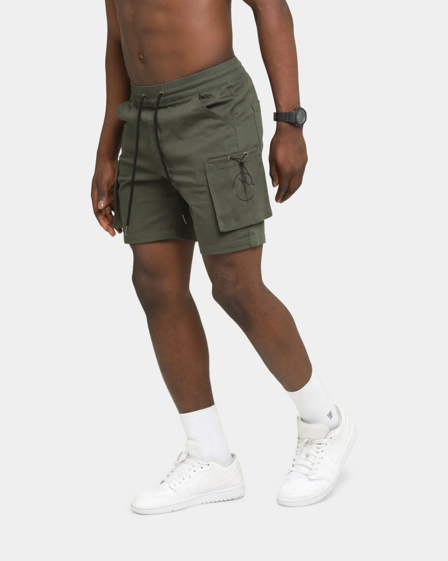 Carré Reload Cargo Shorts Army Green