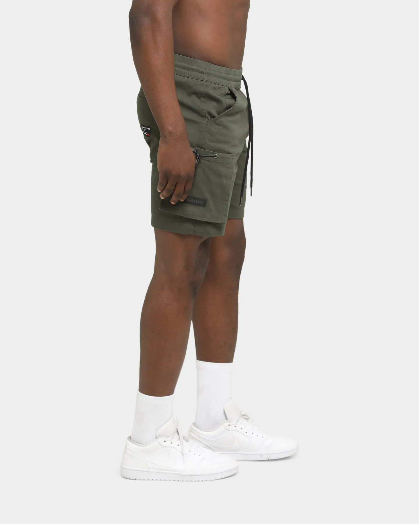 Carré Reload Cargo Shorts Army Green