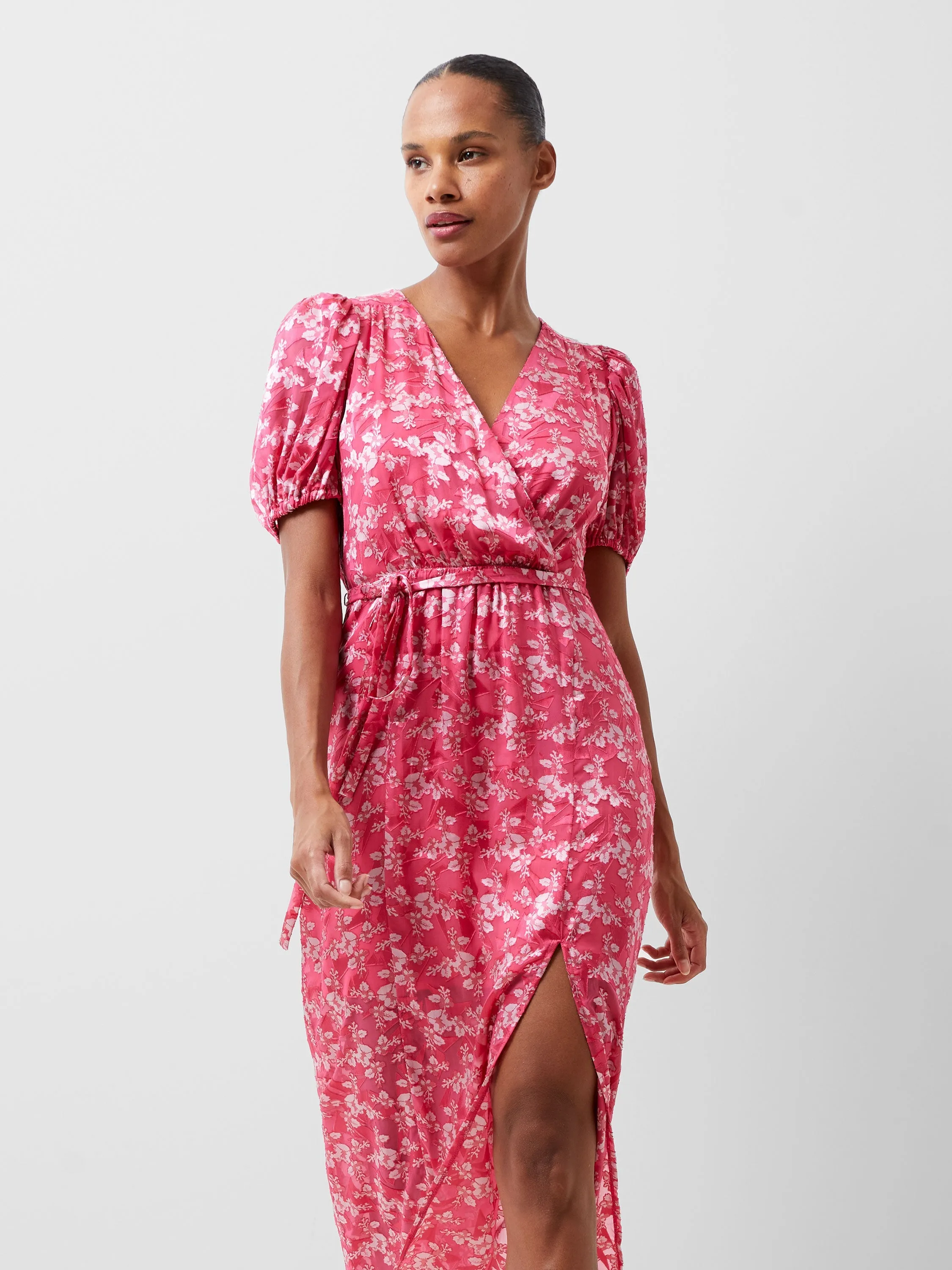 Elianna Devore Midi Dress