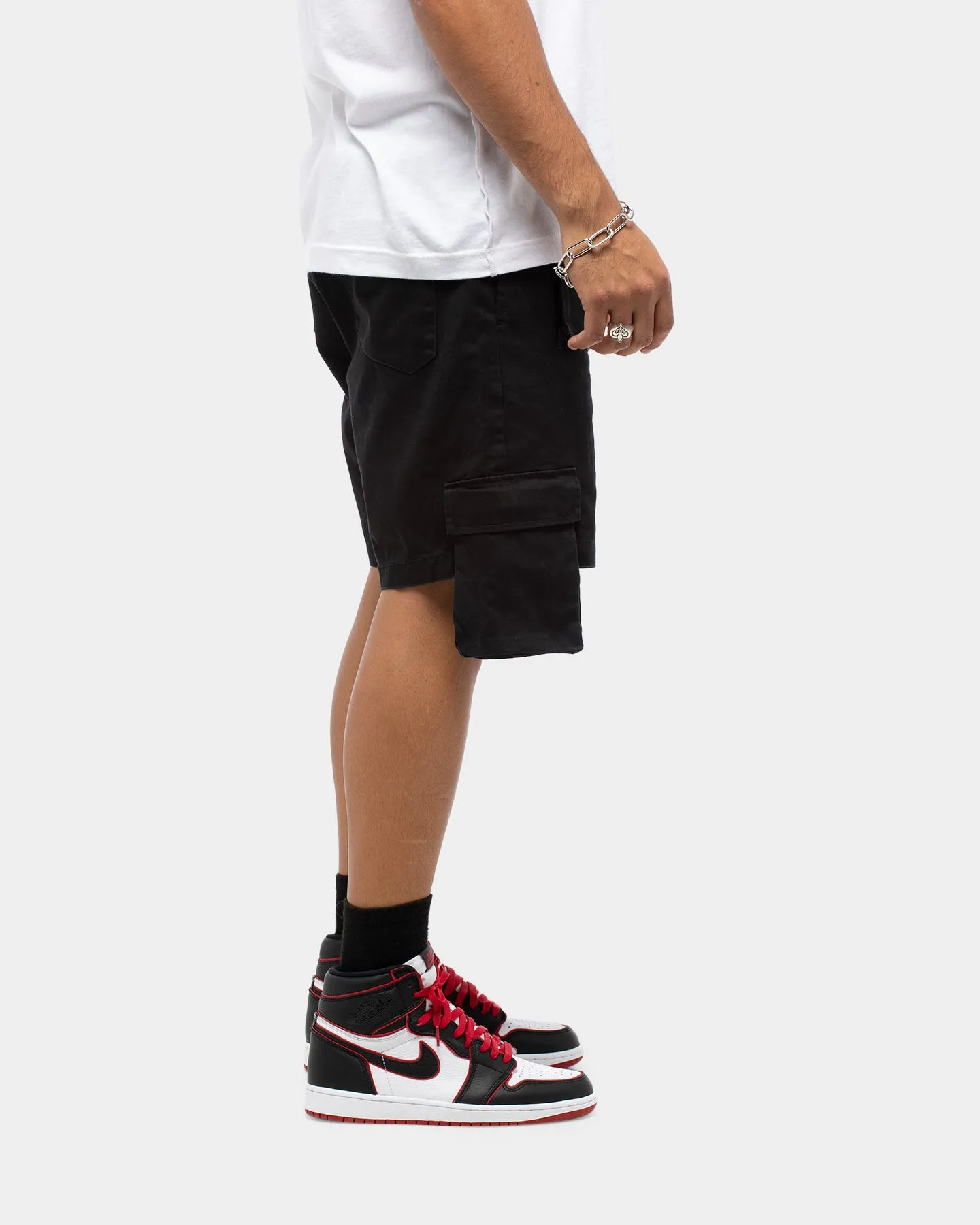 ENES Kraven Cargo Shorts Black