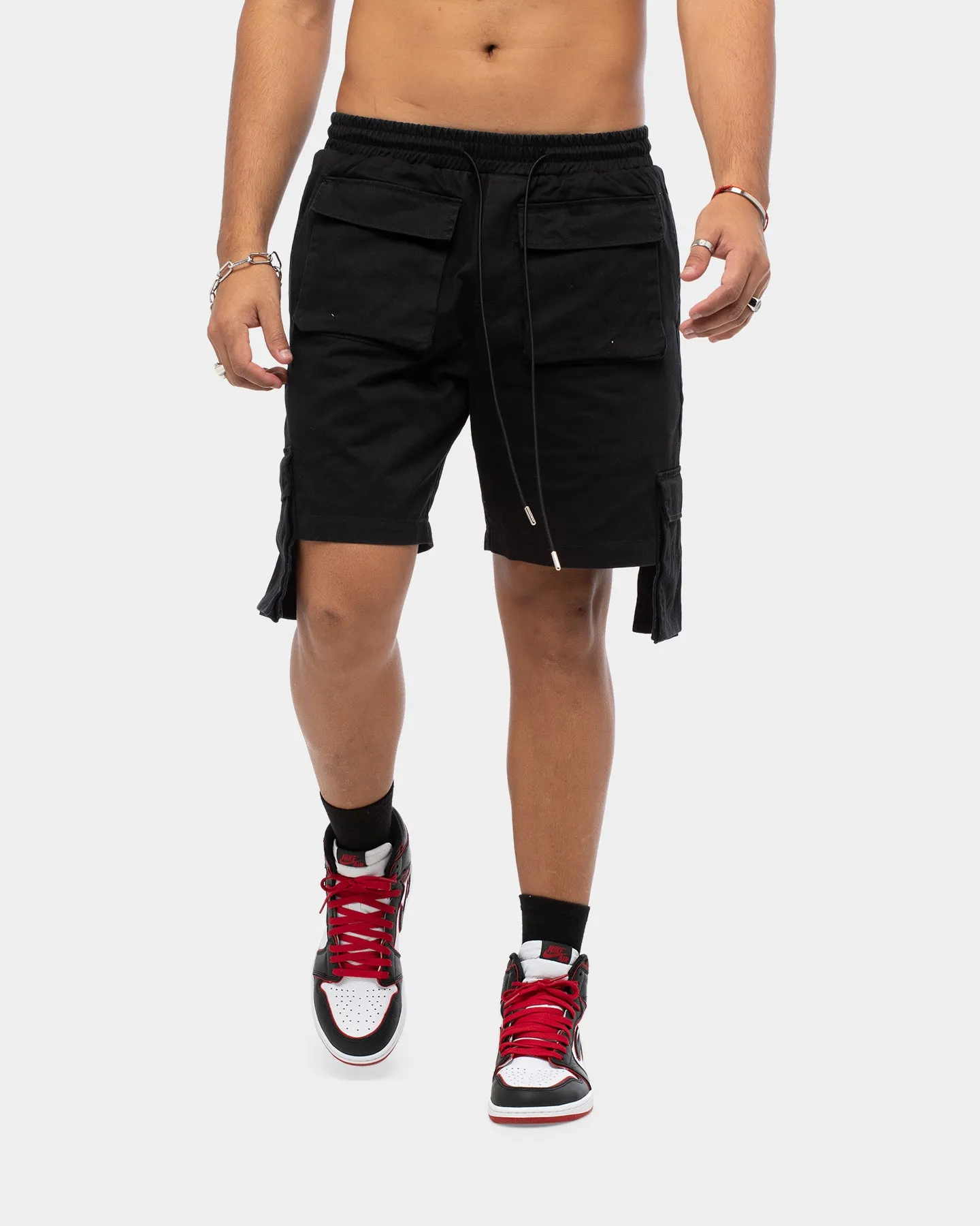 ENES Kraven Cargo Shorts Black