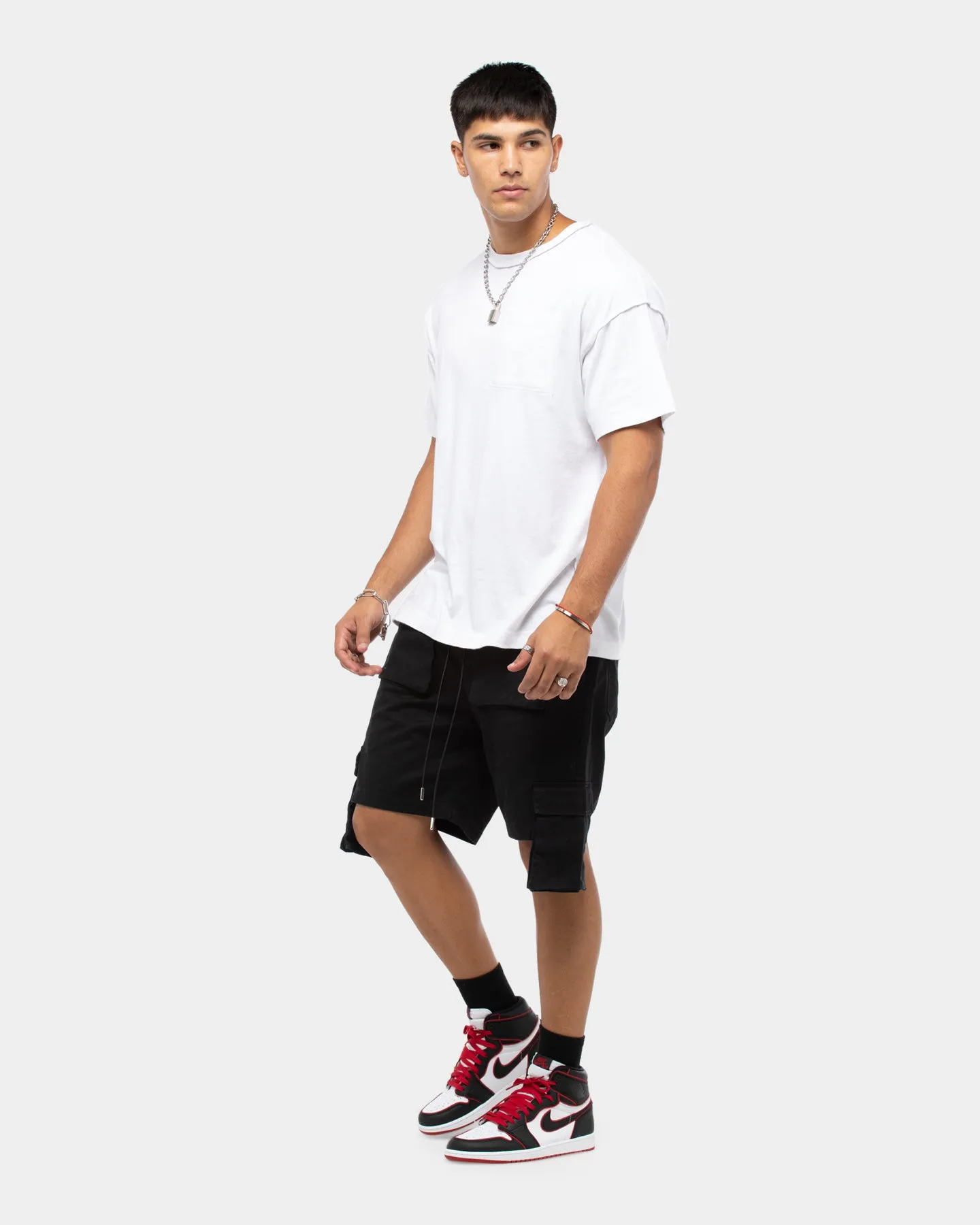 ENES Kraven Cargo Shorts Black