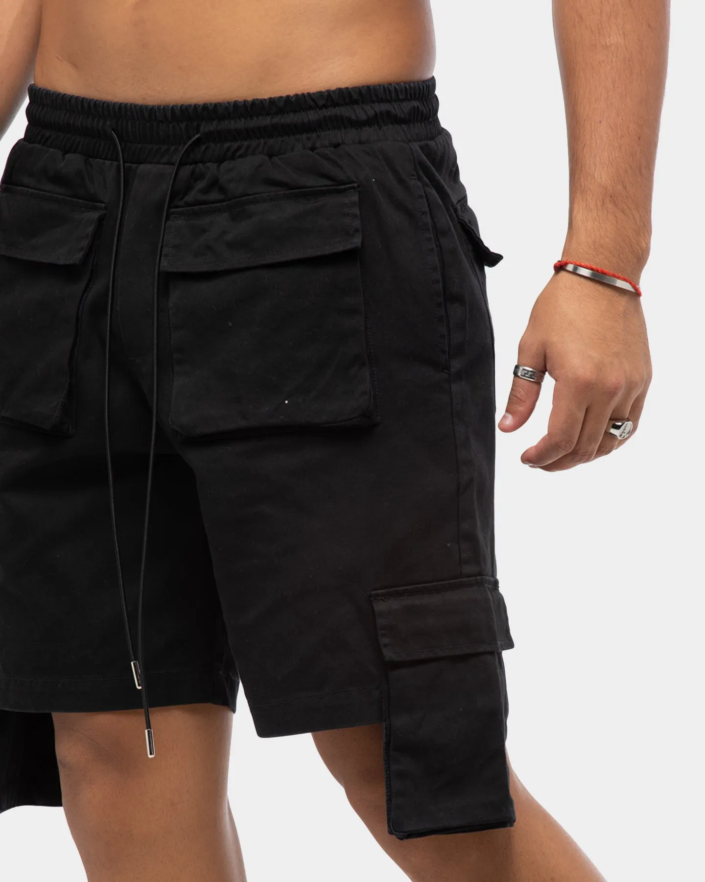 ENES Kraven Cargo Shorts Black