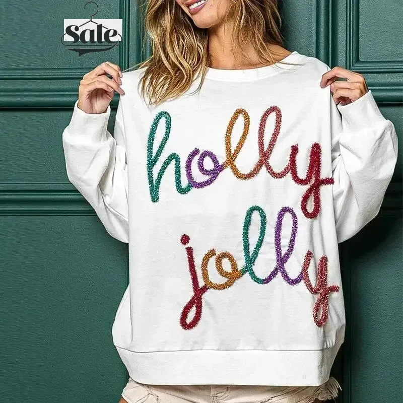 Festive Cotton Charm Holiday Pullover Sweater