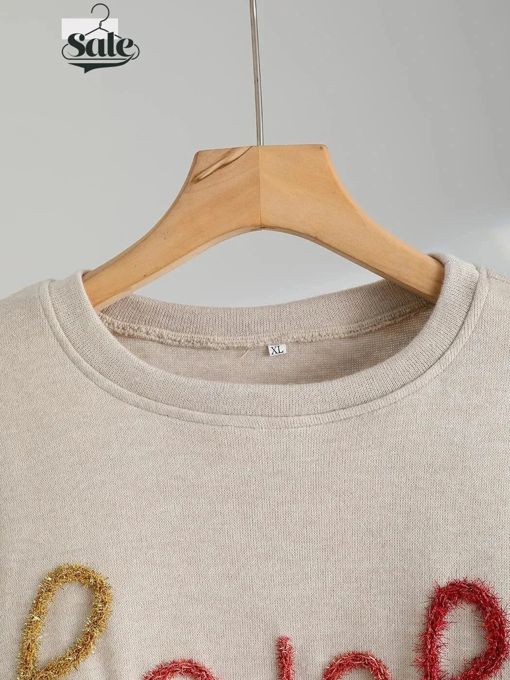 Festive Cotton Charm Holiday Pullover Sweater