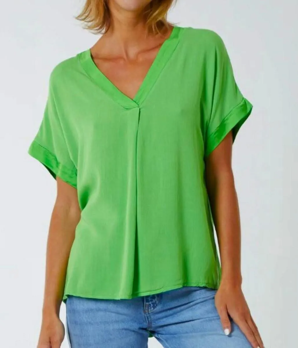 Green Lucia Blouse