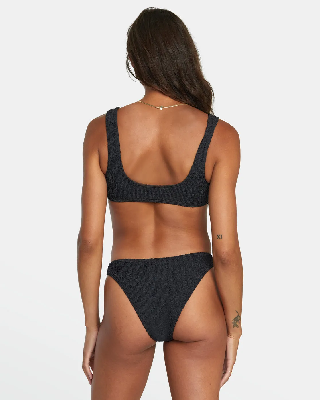 Grooves French Bikini Bottoms - Black