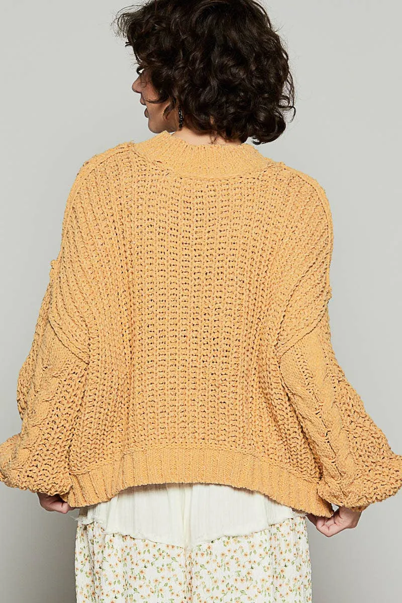 Honey Chenille Pullover