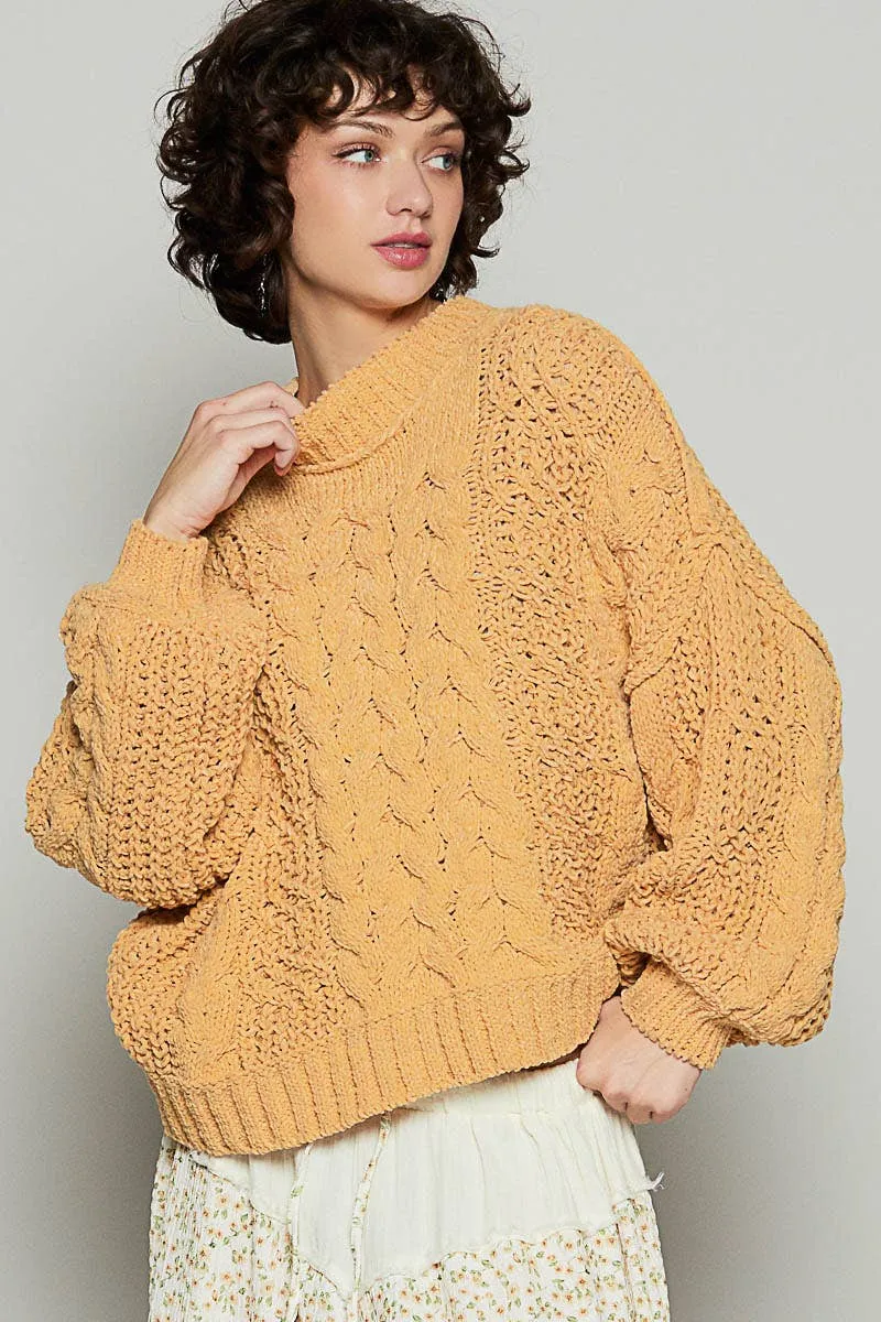 Honey Chenille Pullover