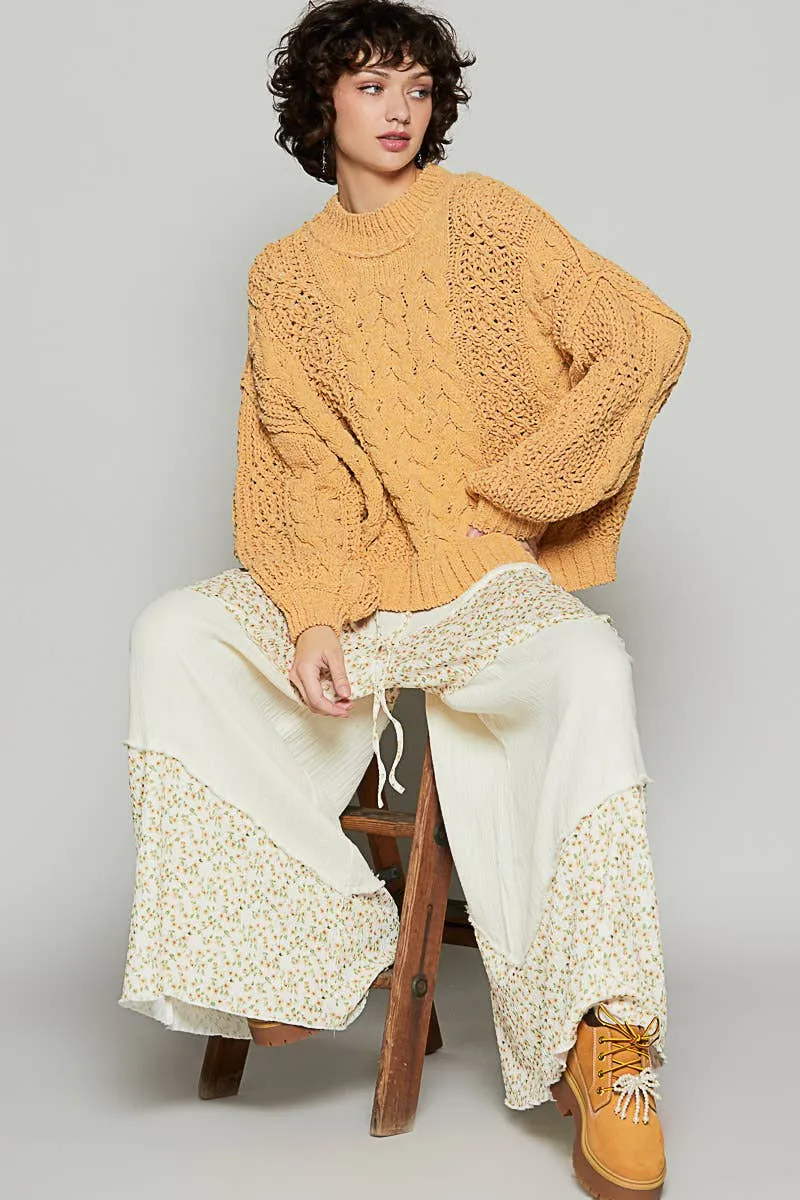 Honey Chenille Pullover