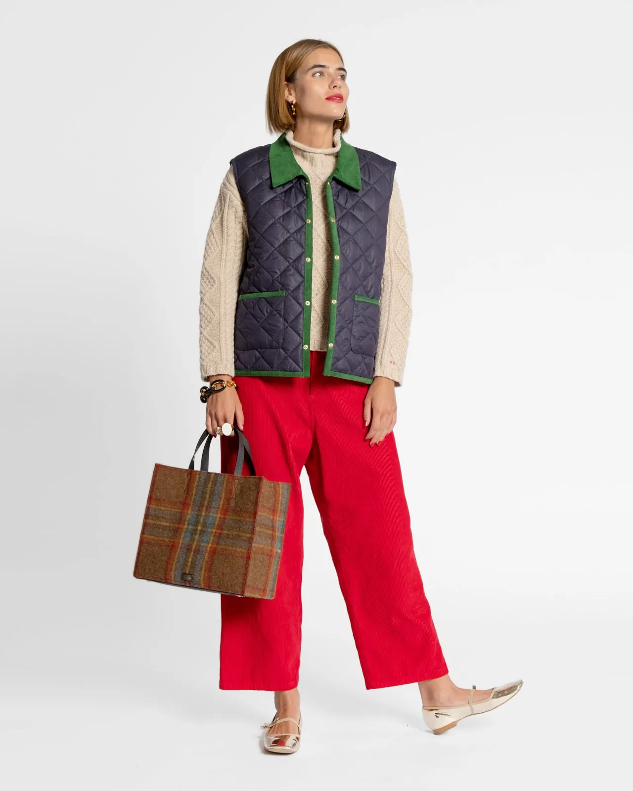 Jane Corduroy Pant Red