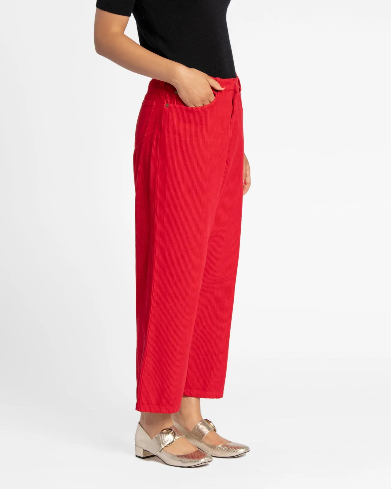 Jane Corduroy Pant Red