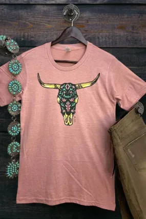 LBL YELLOW AZTEC STEER-BLUSH