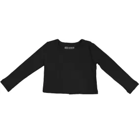 Little Parni Black Baby Cardigan