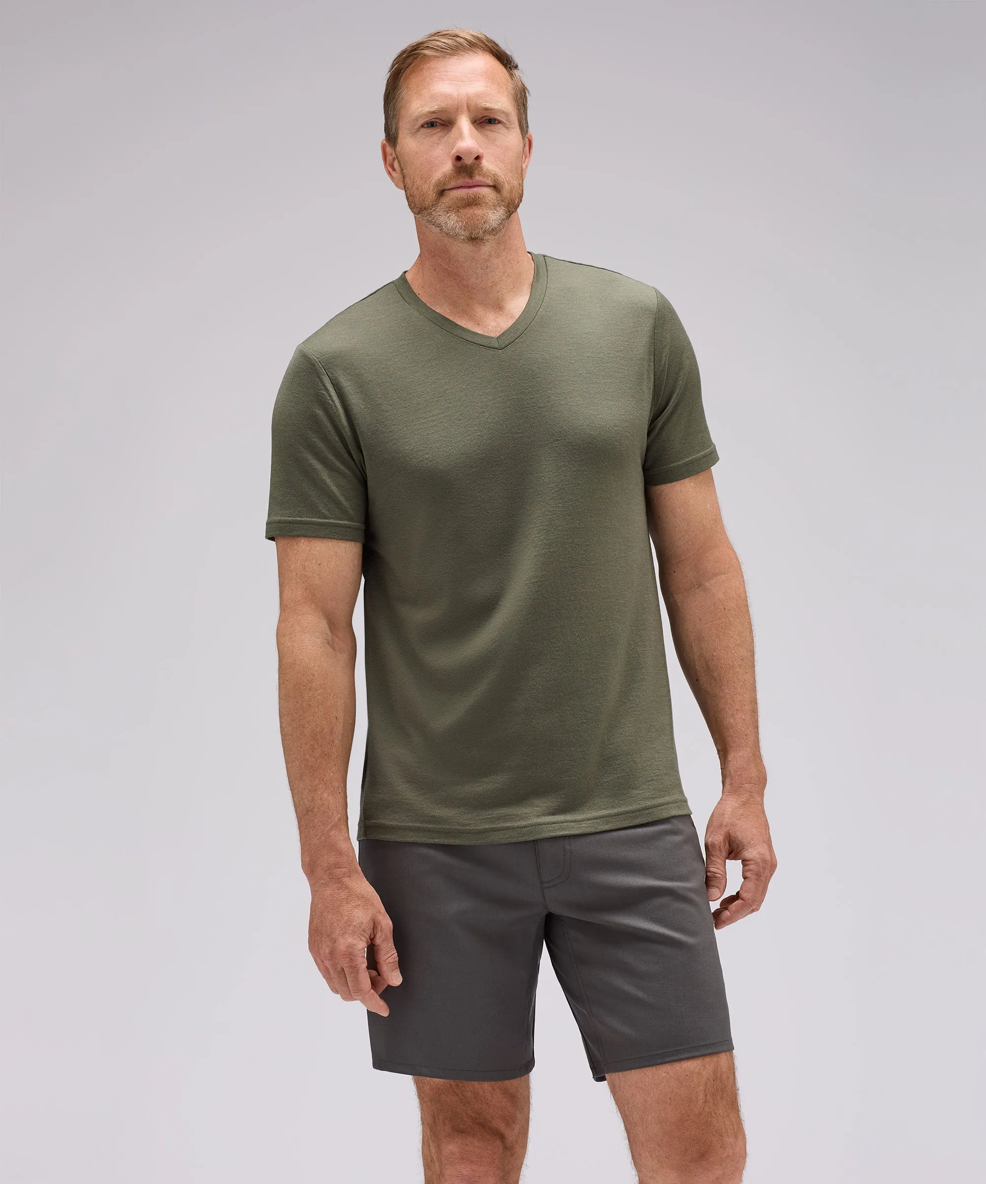 Men's Merino V-Neck T-Shirt