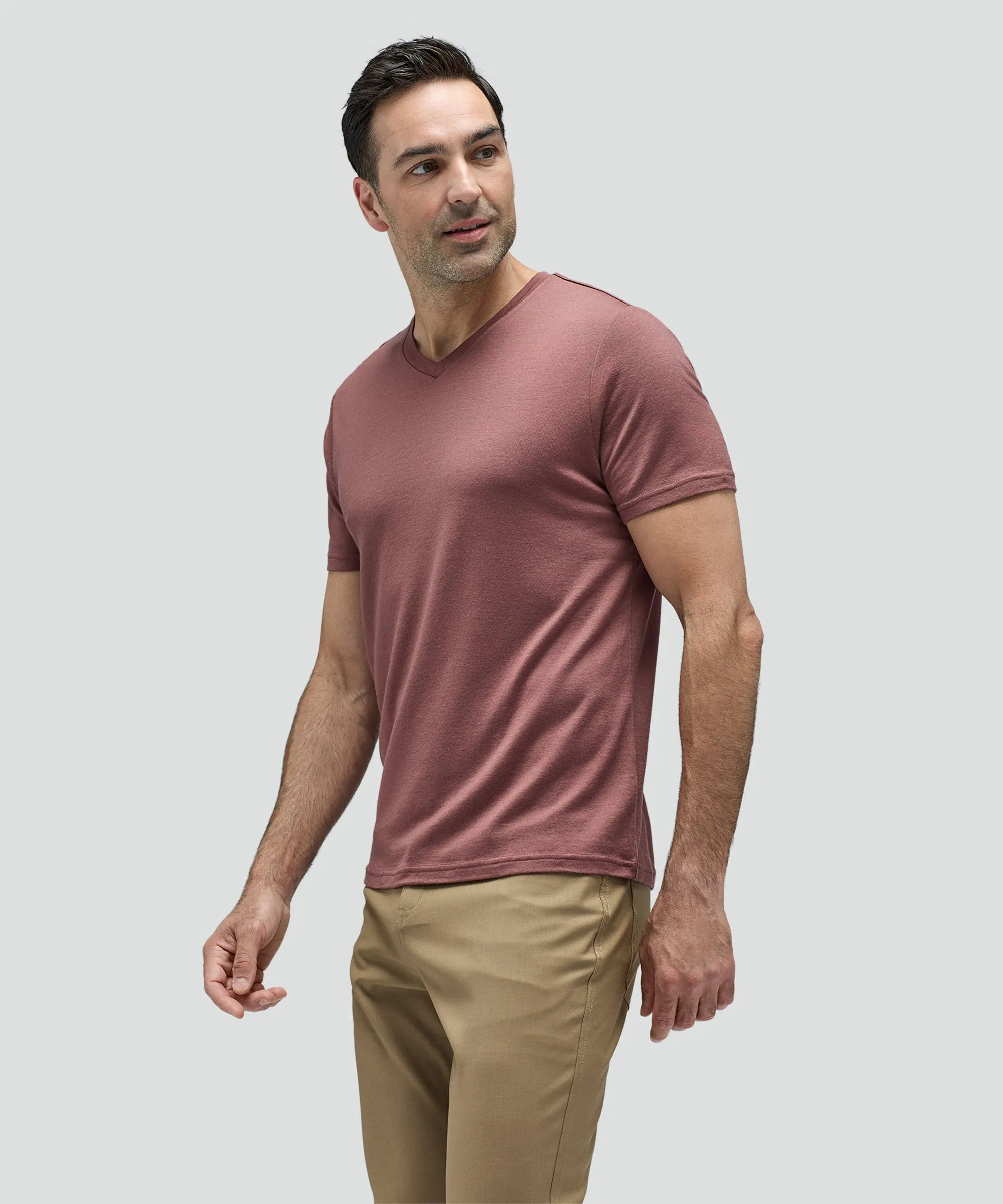 Men's Merino V-Neck T-Shirt