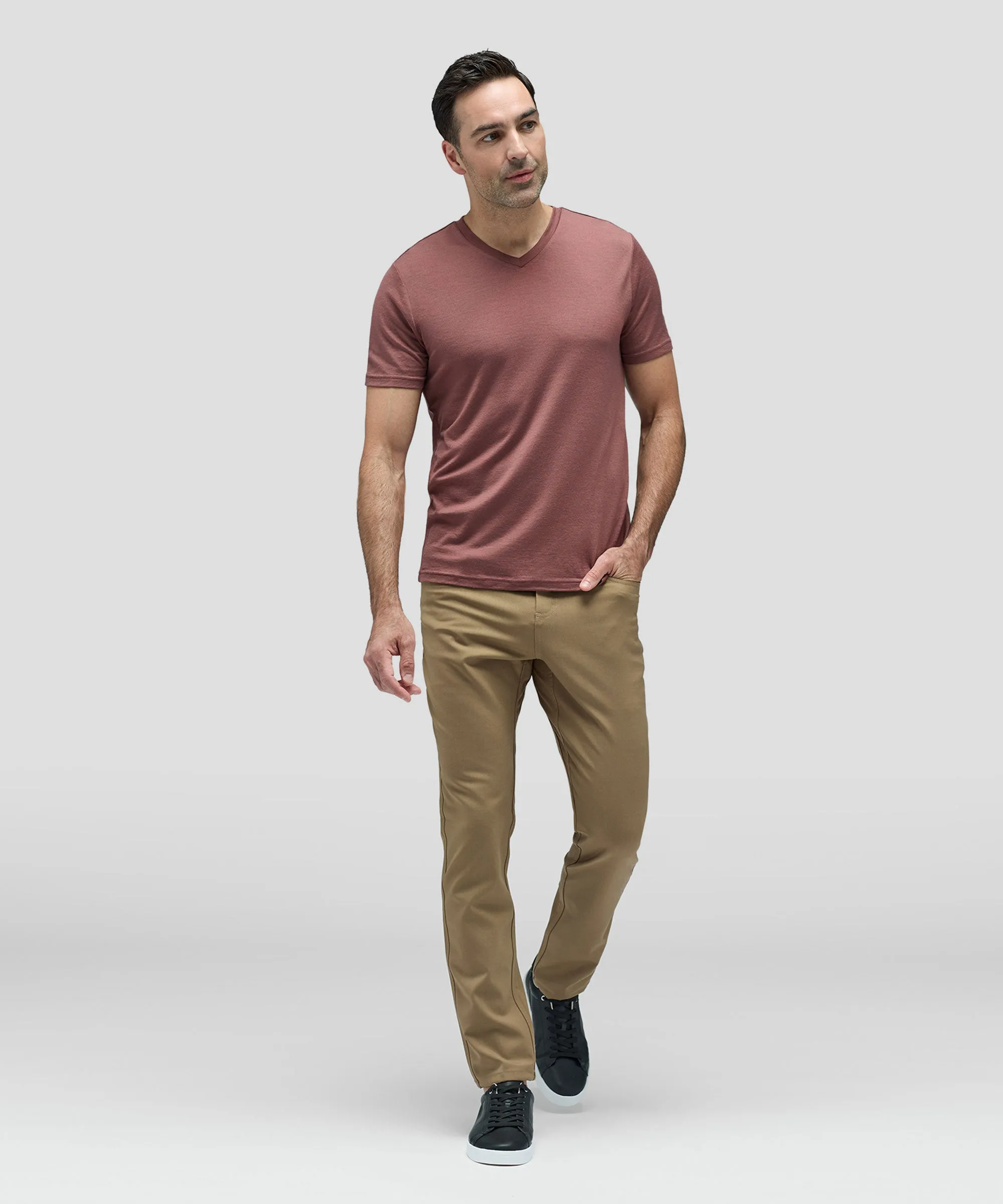 Men's Merino V-Neck T-Shirt