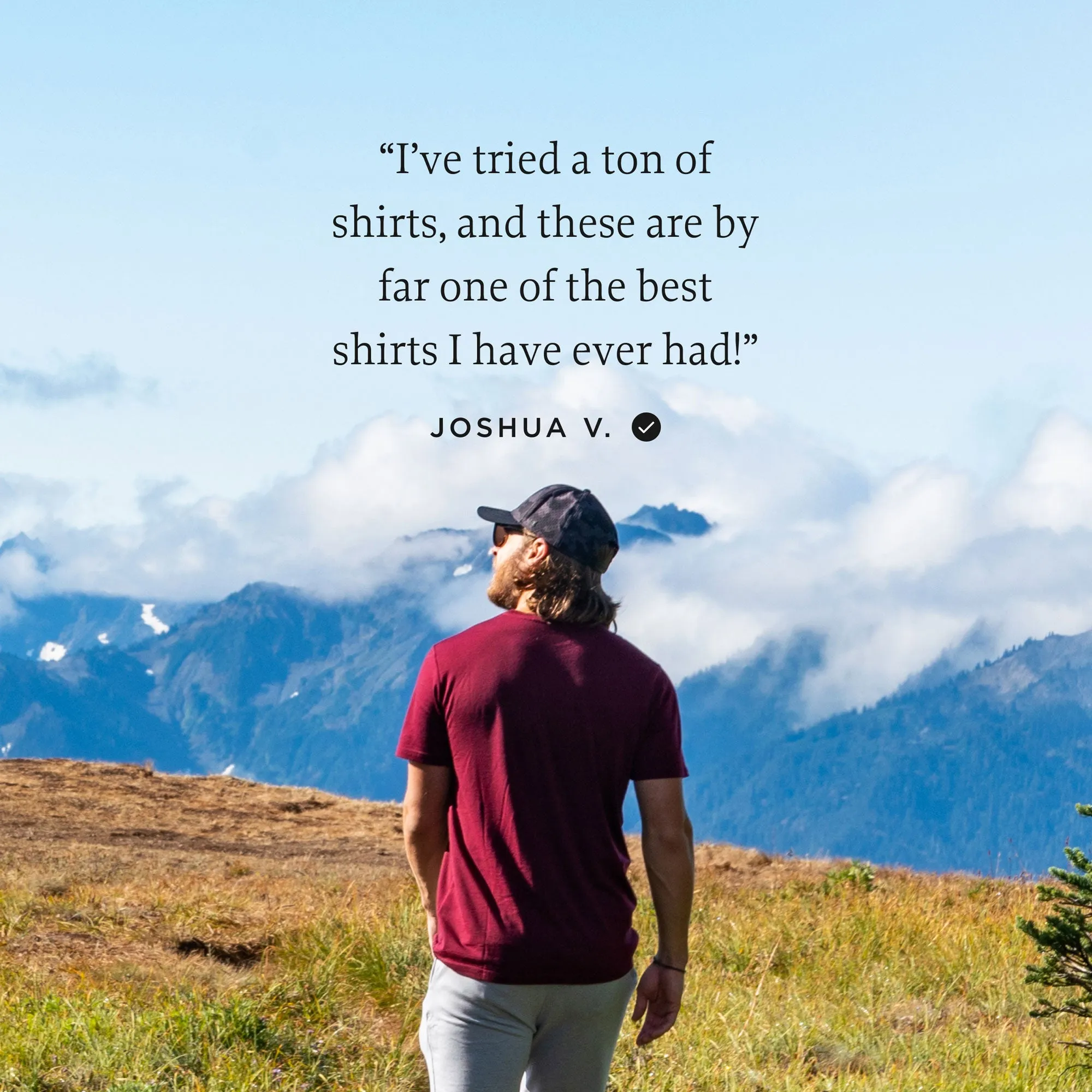 Men's Merino V-Neck T-Shirt