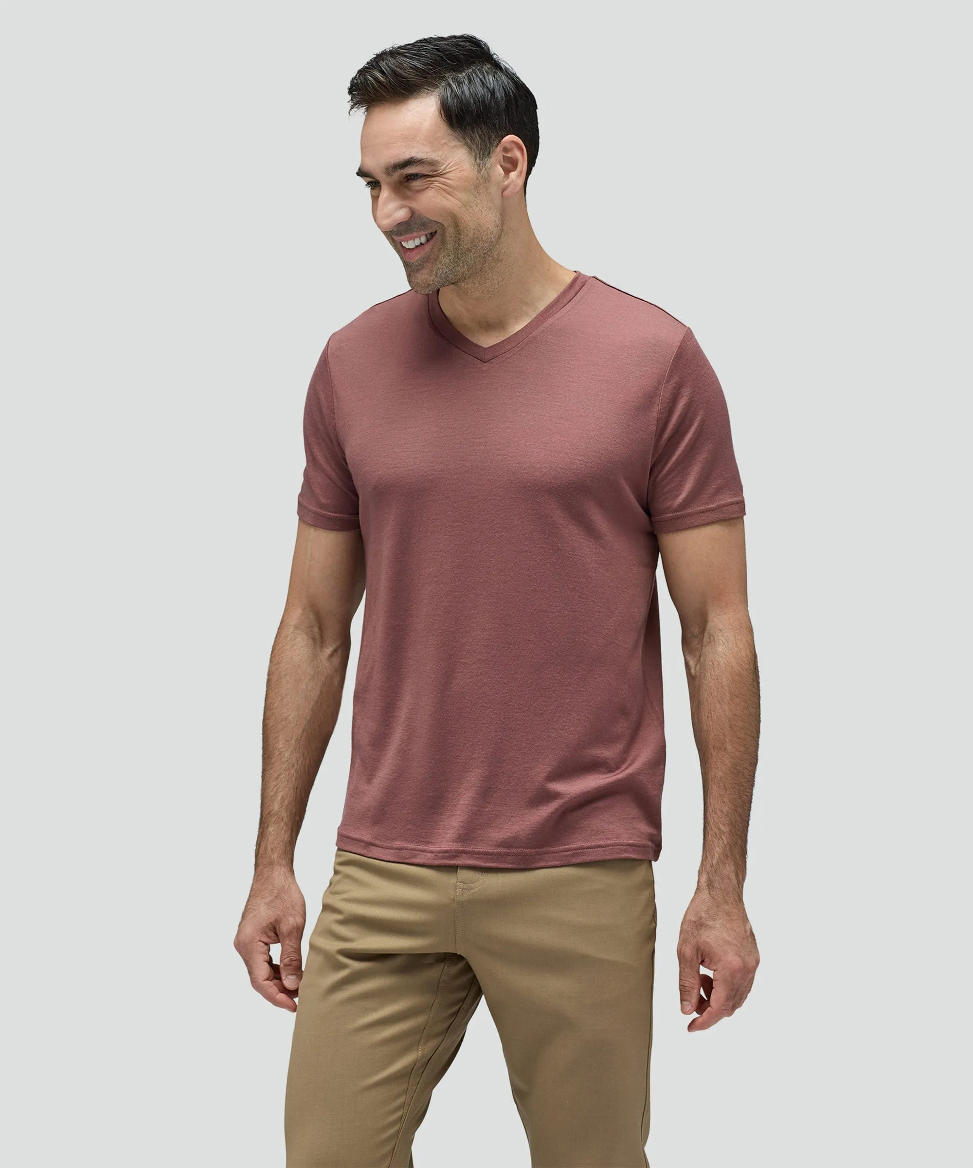 Men's Merino V-Neck T-Shirt