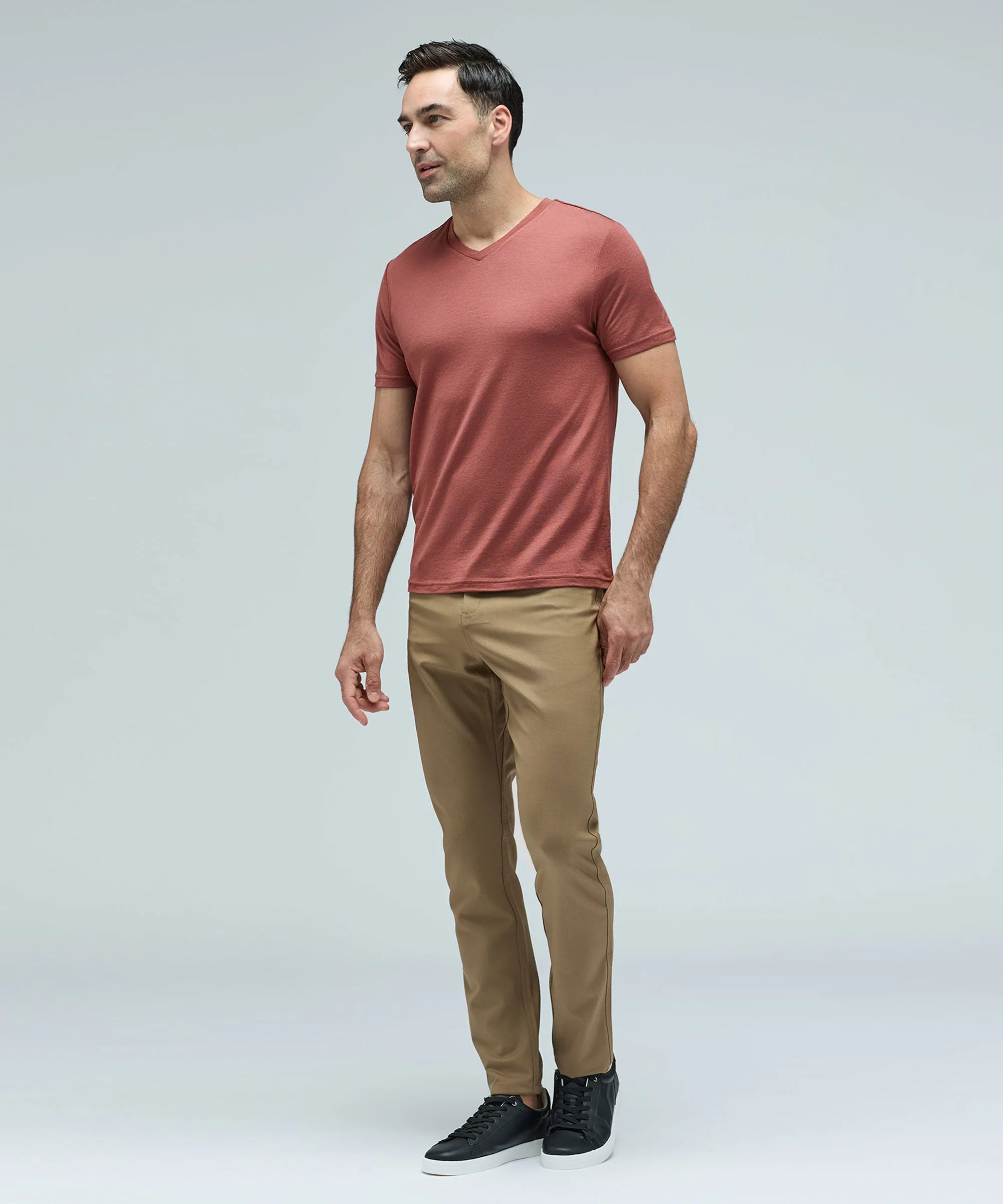 Men's Merino V-Neck T-Shirt