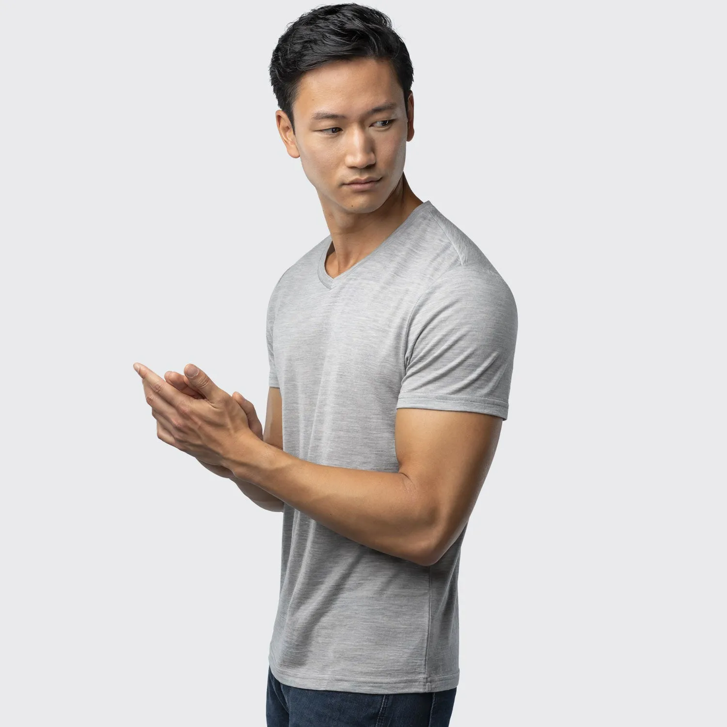 Men's Merino V-Neck T-Shirt