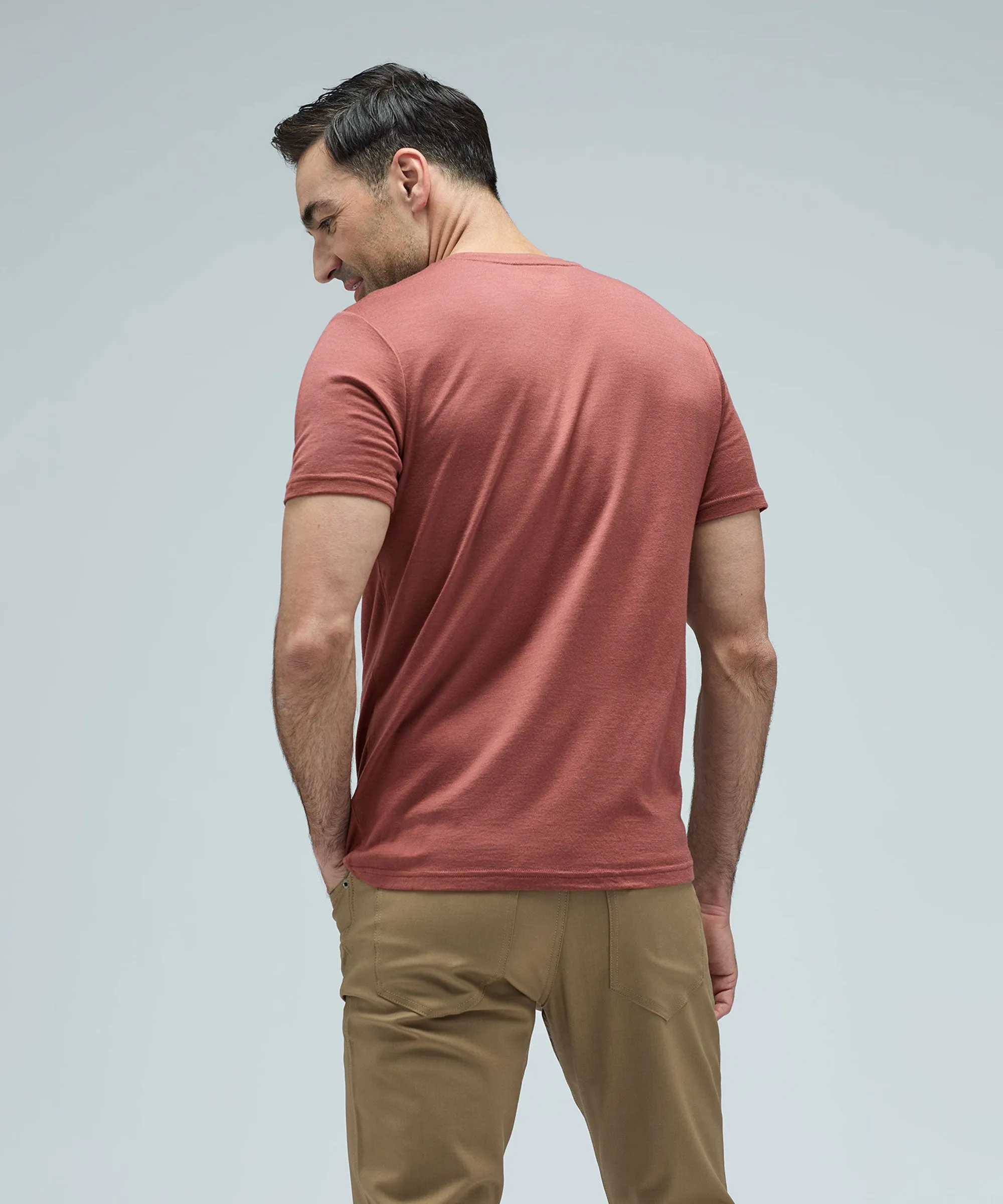 Men's Merino V-Neck T-Shirt