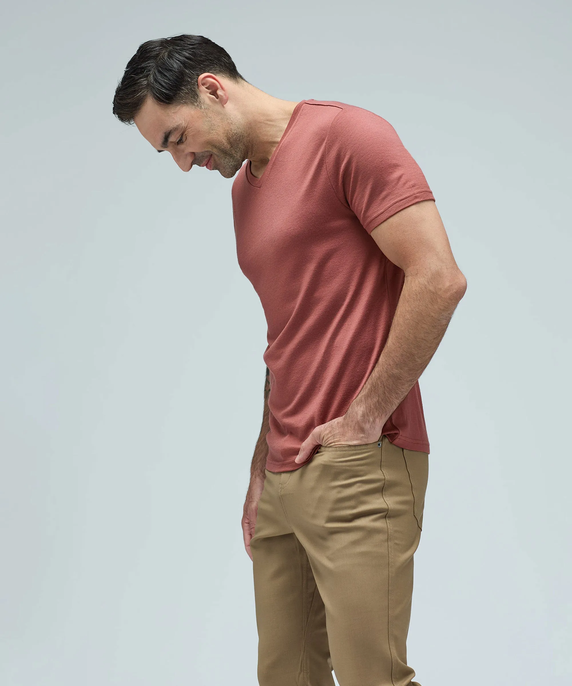 Men's Merino V-Neck T-Shirt