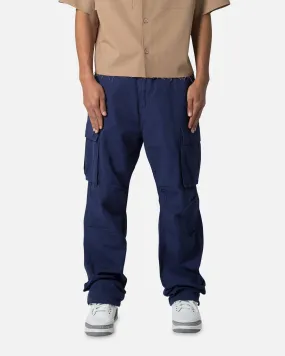 MNML Ultra Baggy Vintage Cargo Pants Navy