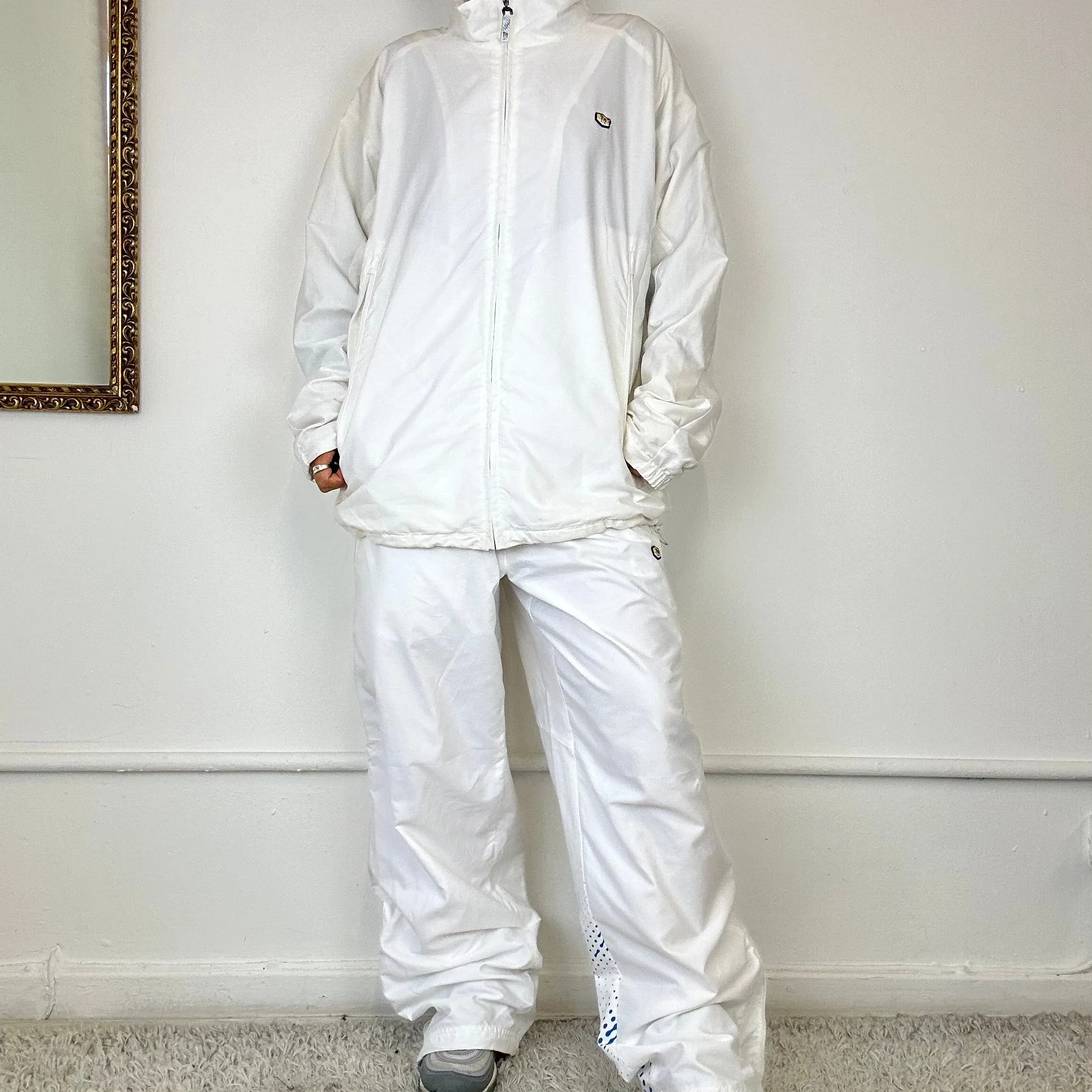 nike TN air full white tracksuit