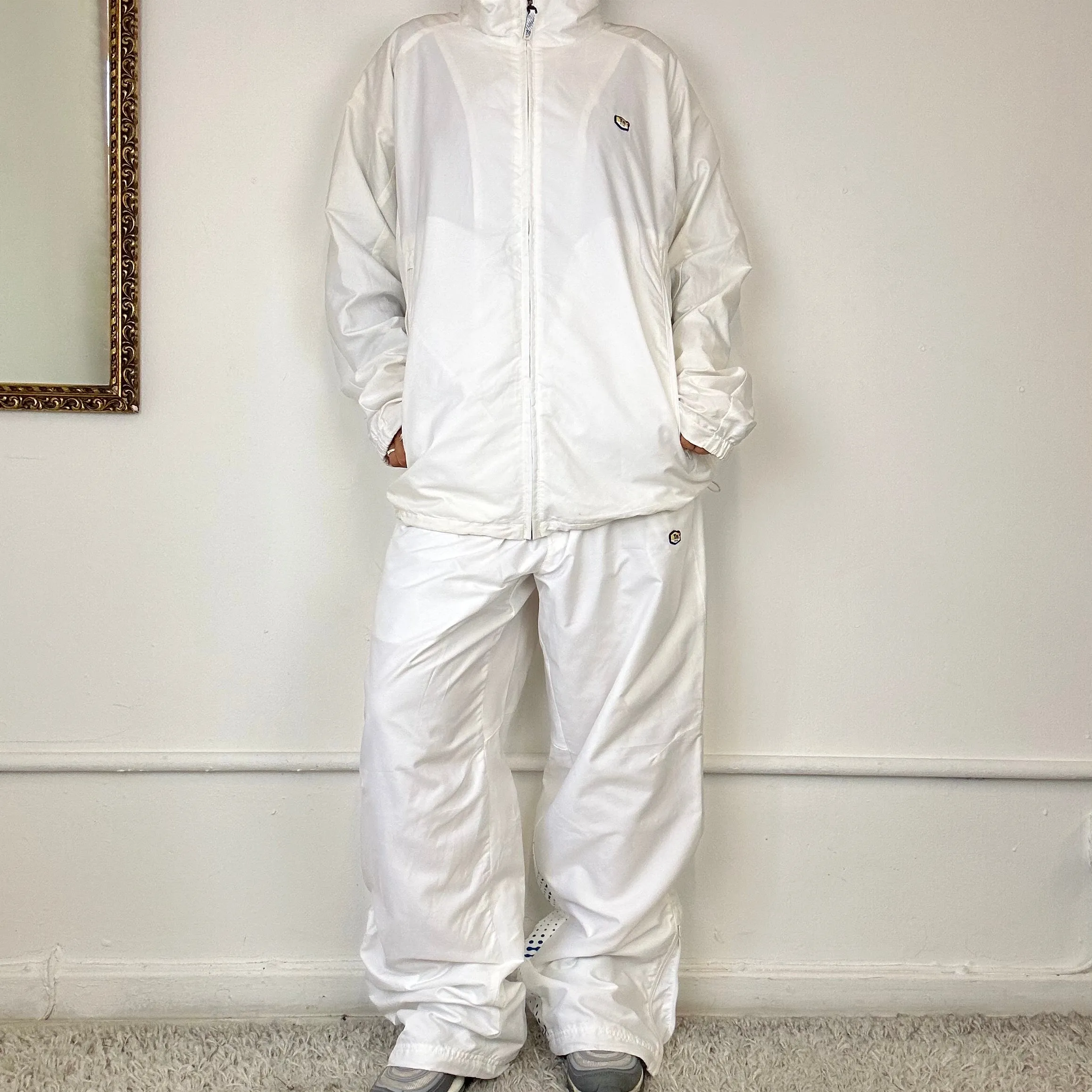 nike TN air full white tracksuit