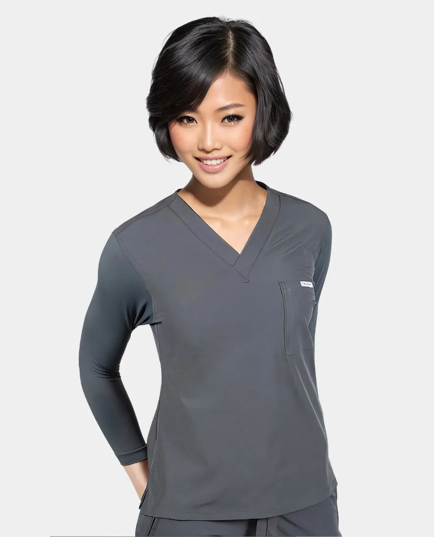 Paloma Long Sleeve Scrub Tops