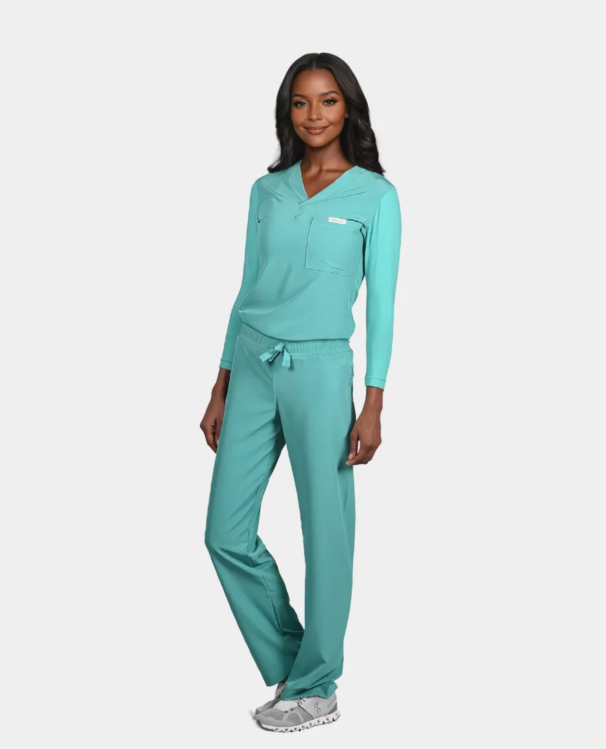 Paloma Long Sleeve Scrub Tops