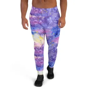 Pink Galaxy Men's Street Joggers