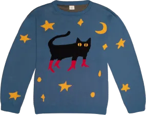 Puss in Boots Pullover Sweater - Bill Crisafi